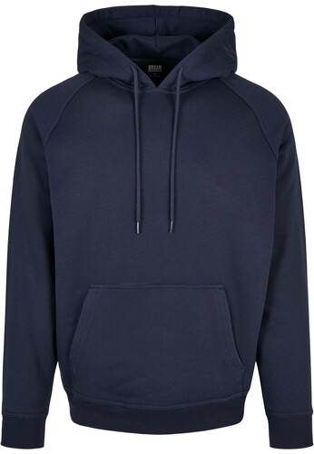 Толстовка URBAN CLASSICS Blank Hoody MidnightNavy фото 8