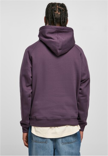 Толстовка URBAN CLASSICS Blank Hoody PurpleNight фото 6