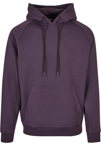 Толстовка URBAN CLASSICS Blank Hoody PurpleNight фото 8