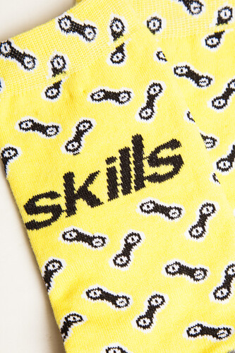 Носки SKILLS Цепи Желтый фото 7