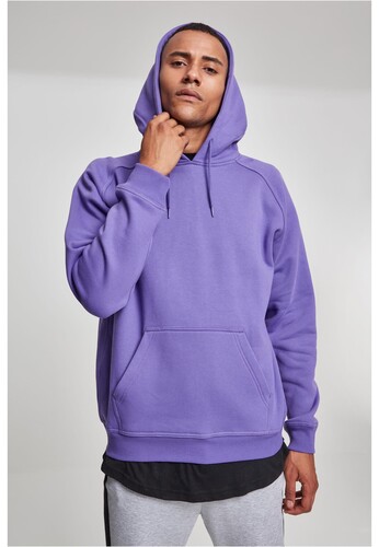 Толстовка URBAN CLASSICS Blank Hoody Ultraviolet фото 8