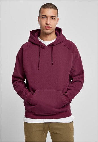 Толстовка URBAN CLASSICS Blank Hoody Cherry фото 3