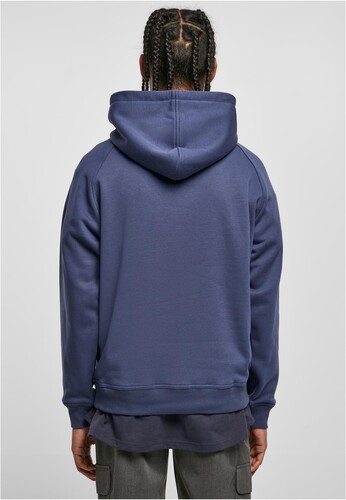 Толстовка URBAN CLASSICS Blank Hoody Dark Blue фото 6
