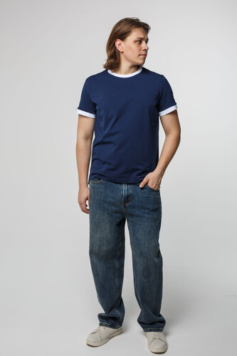Джинсы мужские work & walk W&D WD.25.MJTHBLU.01 Синий фото 11