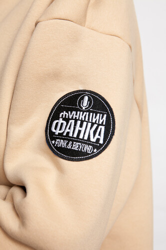 Худи ЗАПОРОЖЕЦ Где Фанк? Бежевый фото 10