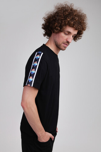 Футболка PINK DOLPHIN Wave Sport Tee Black фото 5