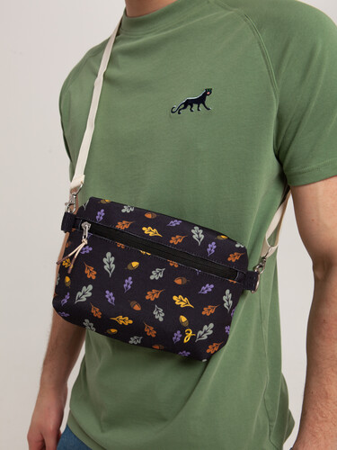 Сумка ЗАПОРОЖЕЦ Sqver Bag Dubovie List'ya Black фото 6