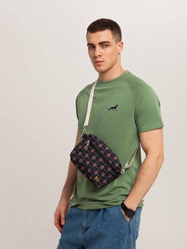 Сумка ЗАПОРОЖЕЦ Sqver Bag Shishki Black фото 7