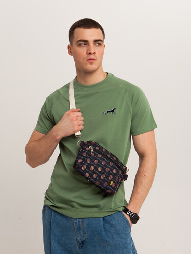 Сумка ЗАПОРОЖЕЦ Sqver Bag Shishki Black фото 9