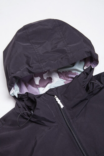 Ветровка TRUESPIN Rain Jacket Deep Black фото 9