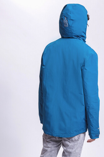 Ветровка TRUESPIN Rain Jacket Ocean Blue фото 8