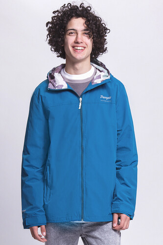 Ветровка TRUESPIN Rain Jacket Ocean Blue фото 7