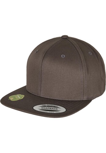 Бейсболка FLEXFIT Organic Cotton Snapback Darkgrey фото 6