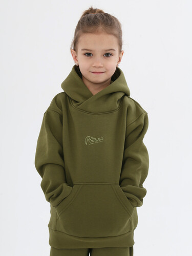Костюм с начесом РОДИНА Оверсайз (детский) Olive Branch фото 11