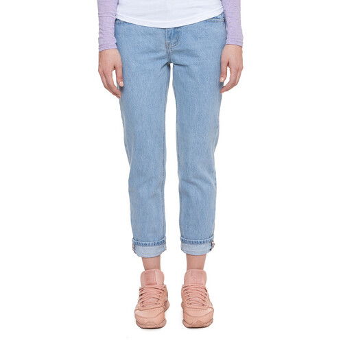 Джинсы ЗАПОРОЖЕЦ Ladies Denim Zap Boyfriend Flex женские Light Blue фото 16
