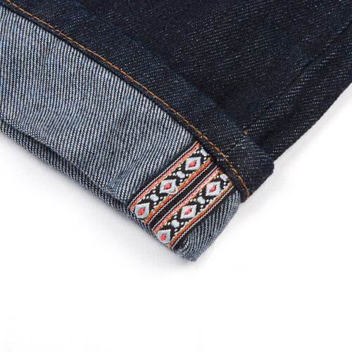 Джинсы ЗАПОРОЖЕЦ Ladies Denim Zap Boyfriend Flex женские Raw Blue фото 35