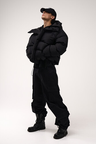 Пуховик ZNY DJ-HOODEDAW25 Black фото 18