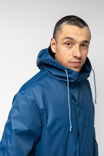 Длинная ветровка ЗАПОРОЖЕЦ DOJD JACKET Navy фото 10