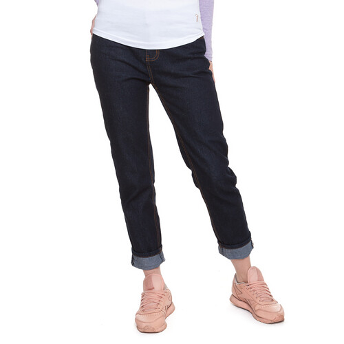Джинсы ЗАПОРОЖЕЦ Ladies Denim Zap Boyfriend Flex женские Raw Blue фото 27