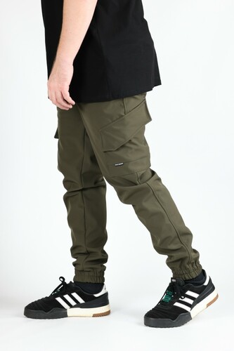 Утепленные джоггеры BLK CROWN Boston Olive фото 10