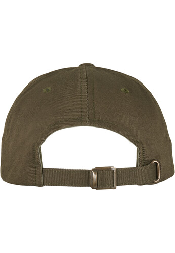 Бейсболка FLEXFIT Low Profile Organic Cotton Cap Burnt Olive фото 7