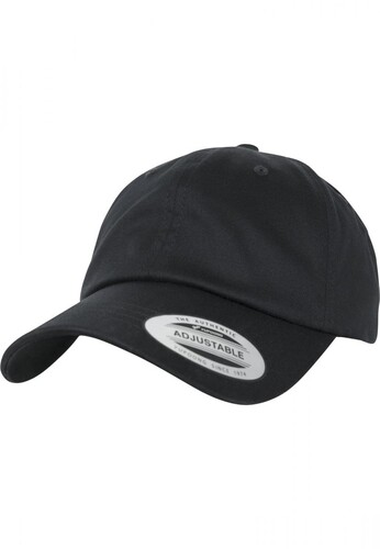 Бейсболка FLEXFIT Low Profile Organic Cotton Cap Black фото 4