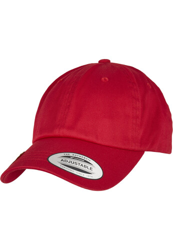 Бейсболка FLEXFIT Low Profile Organic Cotton Cap Red фото 5
