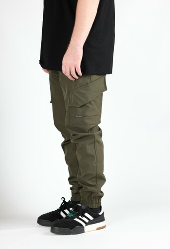 Утепленные джоггеры BLK CROWN Boston Olive фото 11