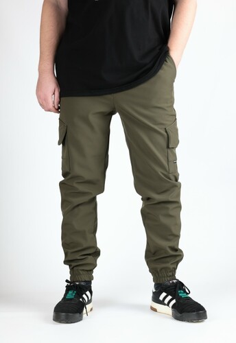 Утепленные джоггеры BLK CROWN Boston Olive фото 8