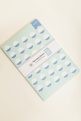 Блокнот FALAFEL BOOKS A5 Snowflakes фото 3