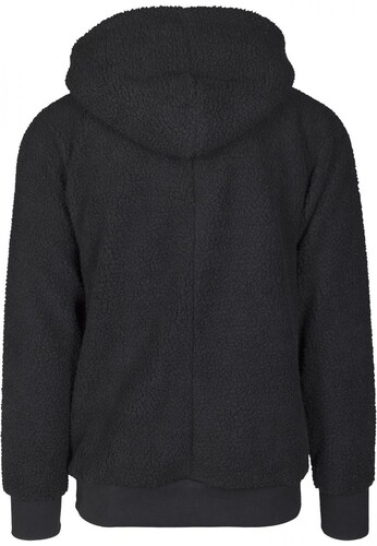Толстовка URBAN CLASSICS Sherpa Hoody Black фото 12
