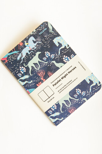 Блокнот FALAFEL BOOKS A6 Night Horses фото 2