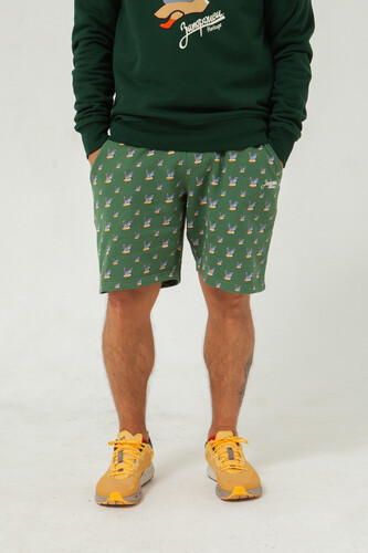 Шорты ЗАПОРОЖЕЦ Ditch Classic Ping-Pong Shorts Green фото 7