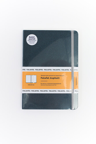 Блокнот для записей FALAFEL BOOKS A5BL Asphalt фото 3