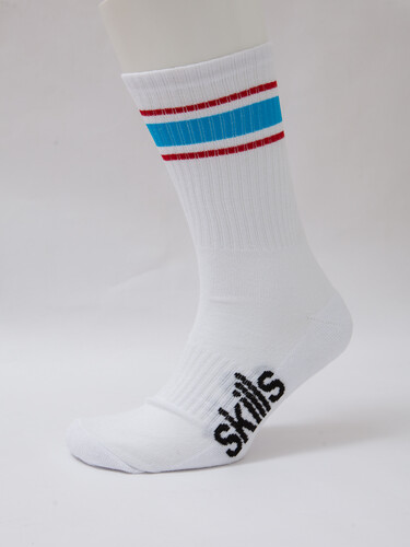 Носки махровые SKILLS Lines White/Blue фото 7