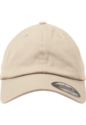 Бейсболка FLEXFIT Cotton Twill Dad Cap Khaki фото 6
