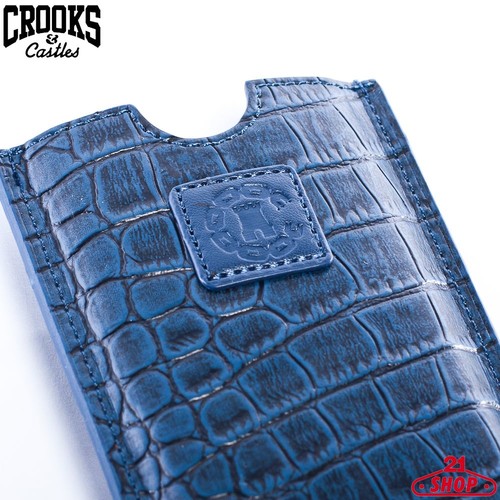 Чехол CROOKS & CASTLES iPhone Case Navy фото 3