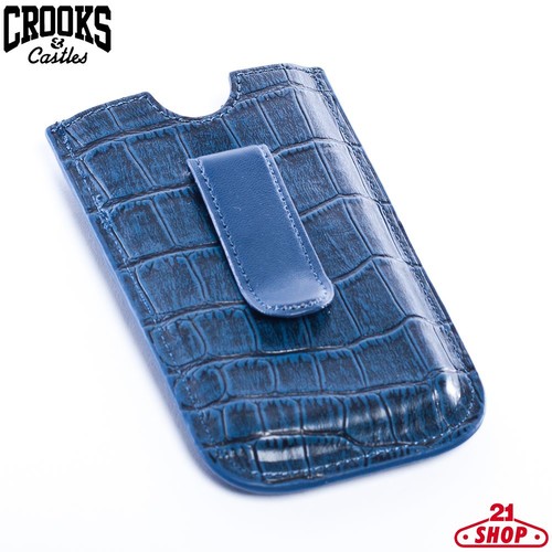 Чехол CROOKS & CASTLES iPhone Case Navy фото 4