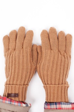 Перчатки HARRISON James Gloves Beige фото