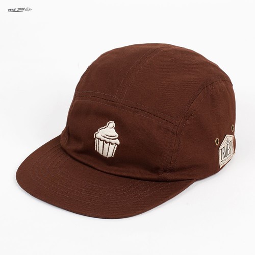 Бейсболка TRUESPIN Cup Cake 5 Panel Cap (Brown, O/S)