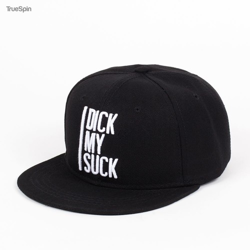 Бейсболка TRUESPIN Dick My SUCK (Black, O/S)