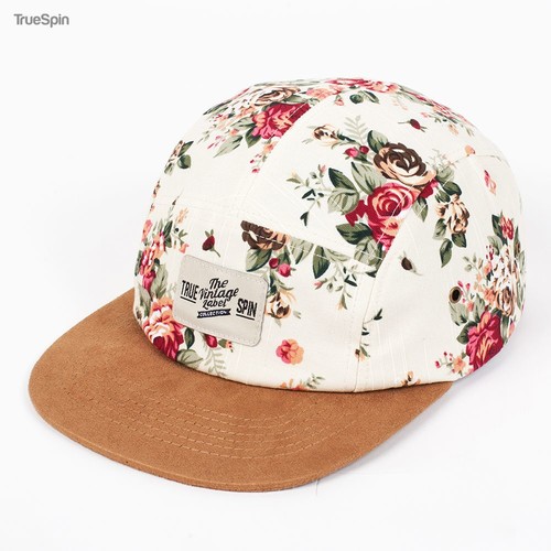 Бейсболка TRUESPIN Flower Beige-Suede фото 5