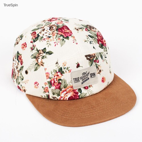 Бейсболка TRUESPIN Flower Beige-Suede фото 6