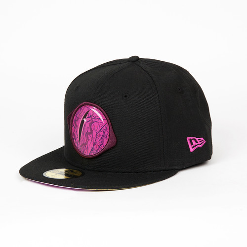 Бейсболка MISHKA Reptilian Keep Watch New Era 5950 (Black, 7 5/8)