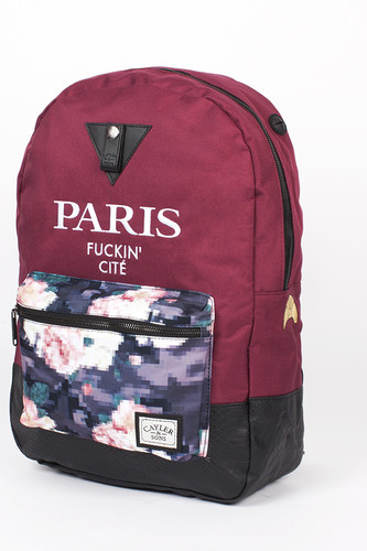 Рюкзак CAYLER & SONS Le Parisien Uptown Backpack (Maroon/Digi Roses/Snake Leather)