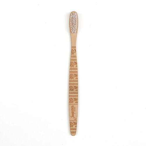 Зубная щётка ЗАПОРОЖЕЦ Bamboo Toothbrush Узор фото 7