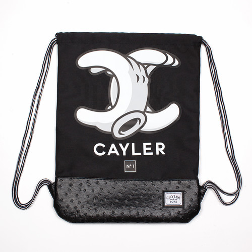 Сумка CAYLER & SONS No. 1 Gymbag (Black/White)