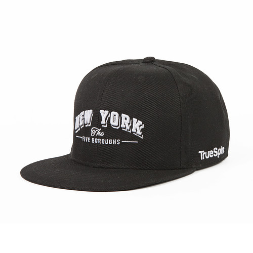 Бейсболка TRUESPIN New York (Black, O/S)