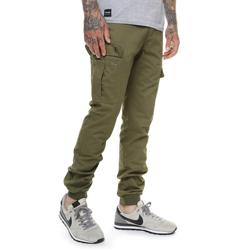 Брюки TRUESPIN Cargo Joggers Dark Green фото 11