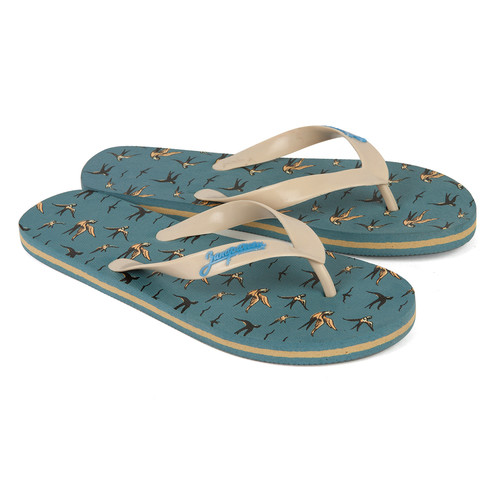 Шлепки ЗАПОРОЖЕЦ Lastochki Dk.Blue фото 7